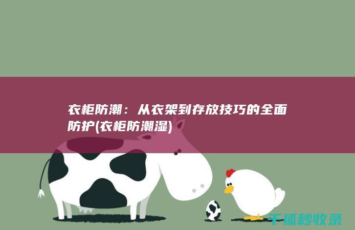 衣柜防潮：从衣架到存放技巧的全面防护 (衣柜防潮湿)