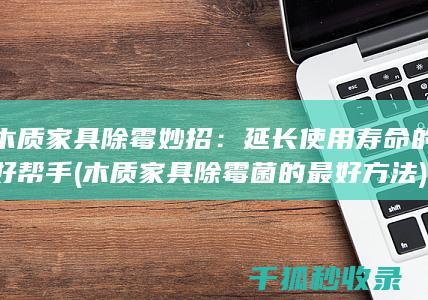 木质家具除霉妙招：延长使用寿命的好帮手 (木质家具除霉菌的最好方法)