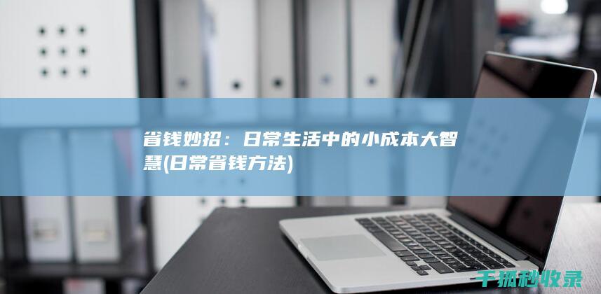 省钱妙招：日常生活中的小成本大智慧 (日常省钱方法)