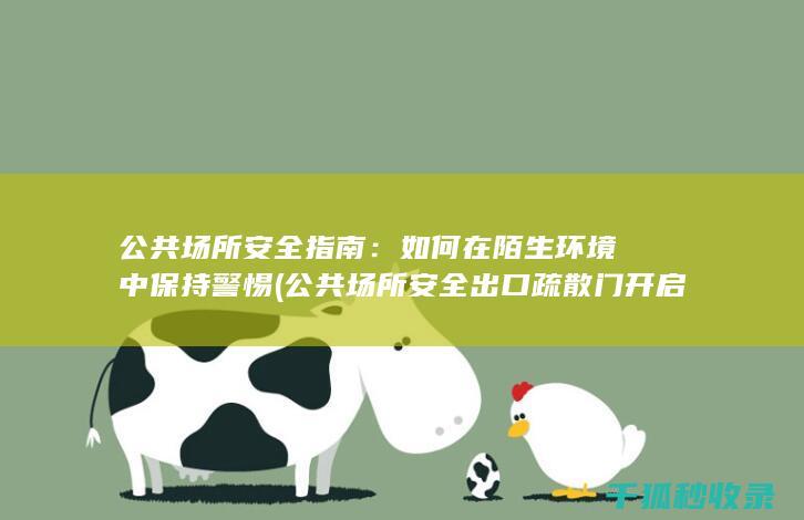 公共场所安全指南：如何在陌生环境中保持警惕 (公共场所安全出口疏散门开启方向)