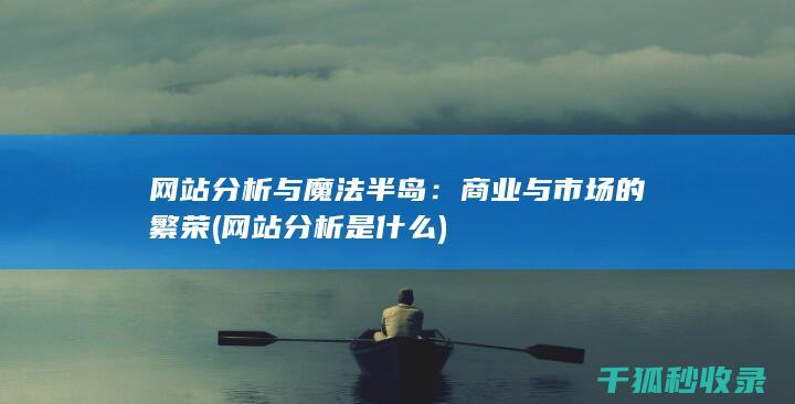 网站分析与魔法半岛：商业与市场的繁荣 (网站分析是什么)