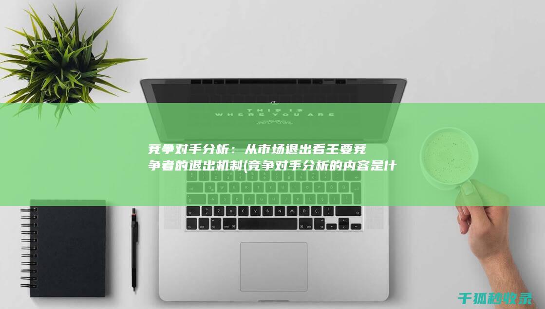 竞争对手分析：从市场退出看主要竞争者的退出机制 (竞争对手分析的内容是什么)