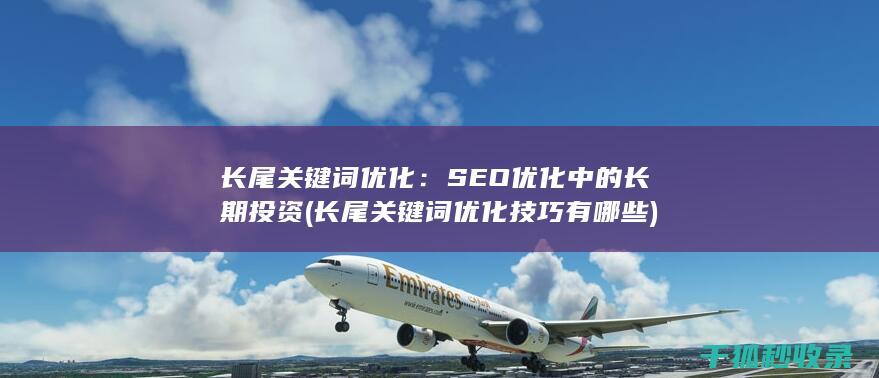长尾关键词优化：SEO优化中的长期投资 (长尾关键词优化技巧有哪些)
