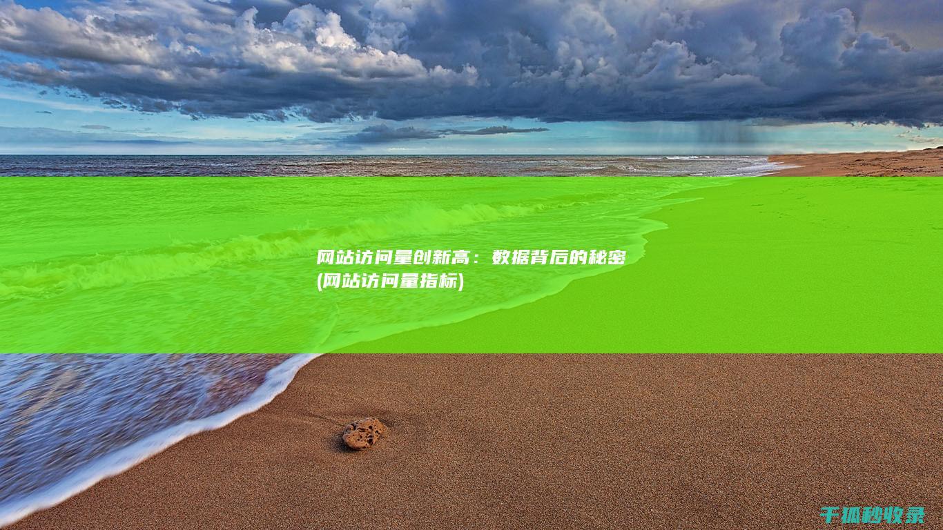 网站访问量创新高：数据背后的秘密 (网站访问量指标)